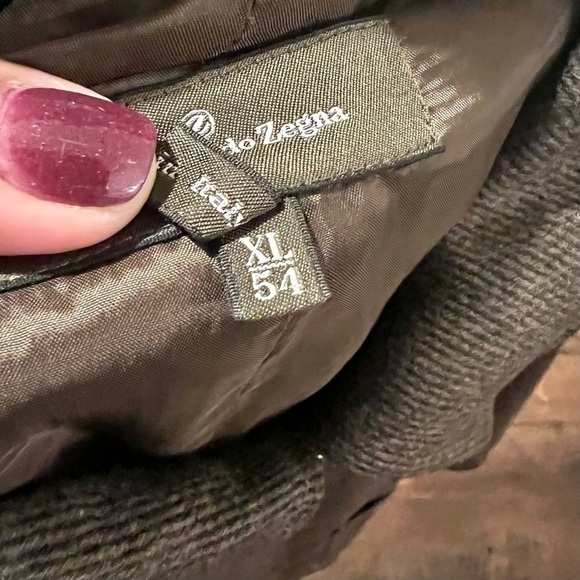 ERMENEGILDO ZEGNA 100% cashmere jacket. Made in Italy. Size XL - Picture 14 of 16